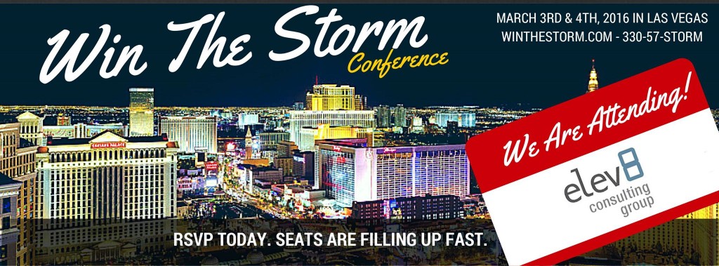 Elev8 Consulting Group CEO And Founder Angela Delmedico Presents Publicity And Marketing At Annual "Win the Storm" Conference