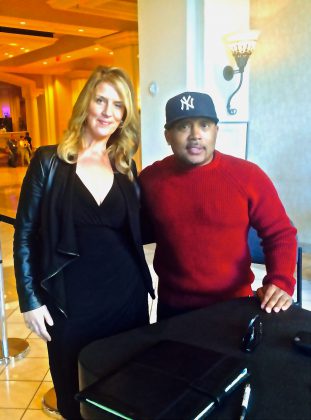 Elev8 Consulting Group CEO Angela Delmedico Meeting with Daymond John Shark Tank Las Vegas, Nevada