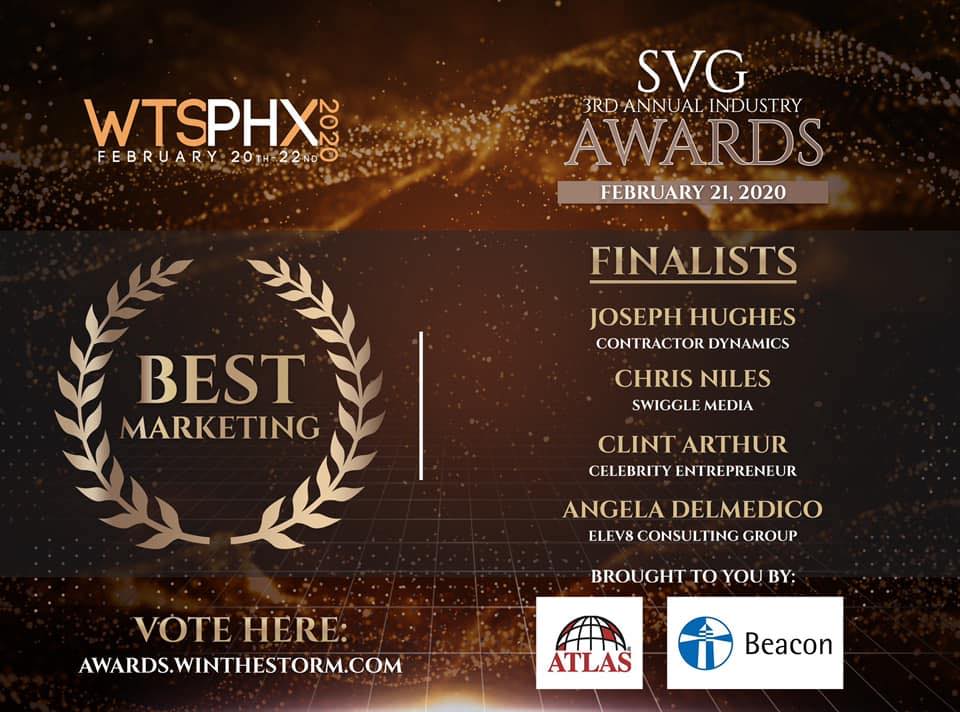 Elev8 Consulting Group CEO Angela Delmedico Voted Best Marketing Award Finalist