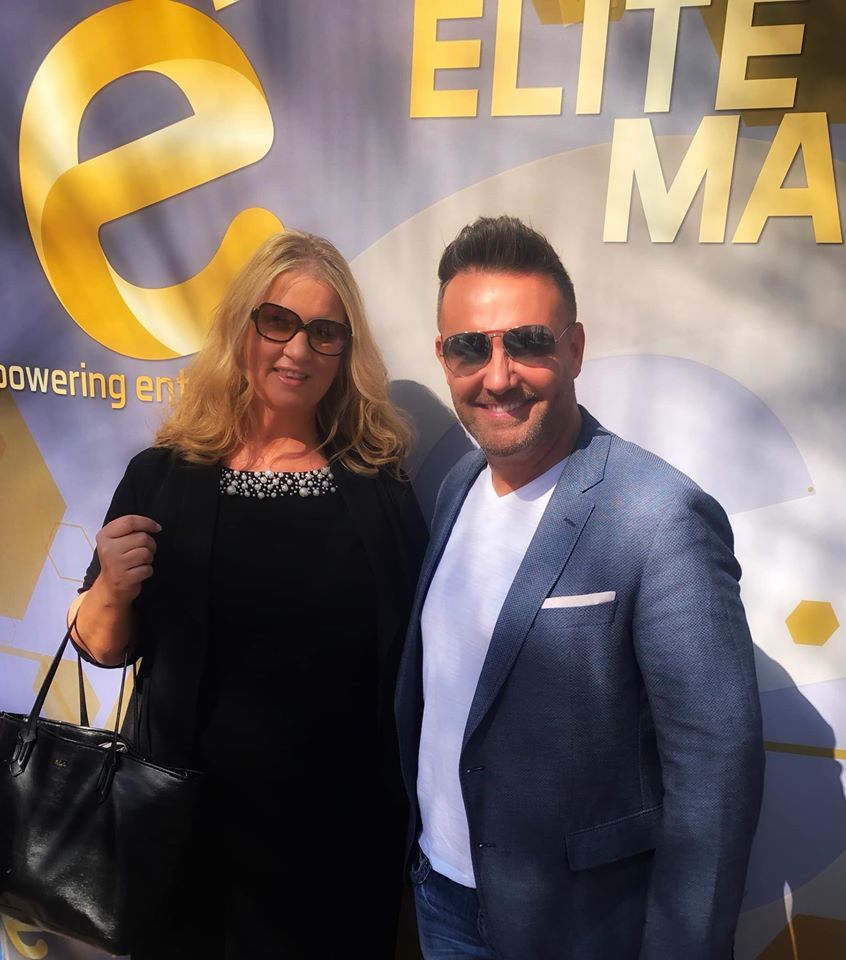 Elev8 Consulting Group CEO Angela Delmedico Meets Brad Lea at E2 Luncheon in Scottsdale AZ