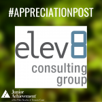 Elev8 Consulting Group Supports Junior Achievement Programs for Youth Entrepreneurship
