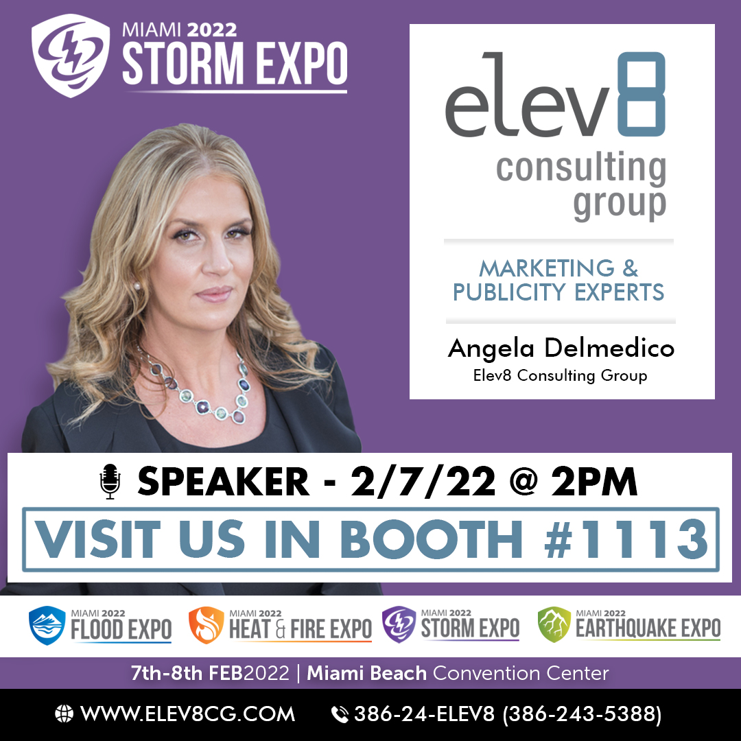 Elev8 Consulting Group CEO Angela Delmedico Presents on Marketing and Technology at Miami Expo