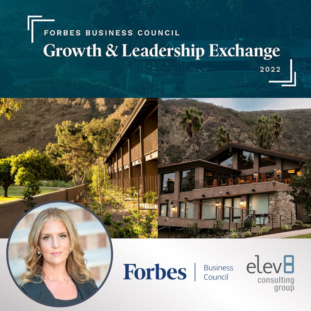 Forbes Exchange- Angela Delmedico, Elev8 Consulting Group- Laguna Beach- Forbes Business Council